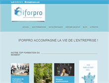 Tablet Screenshot of iforpro.com